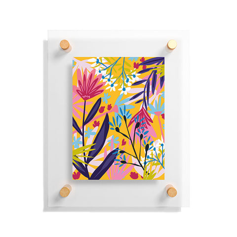 83 Oranges The Garden of My Mind Floating Acrylic Print