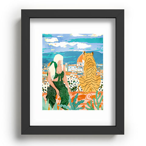 83 Oranges The Italian View Recessed Framing Rectangle