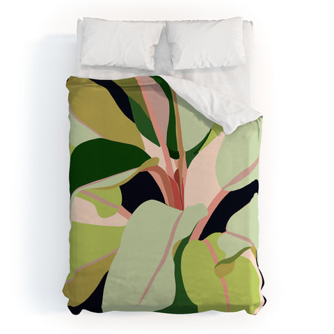 83 Oranges To Plant a Garden Duvet Cover