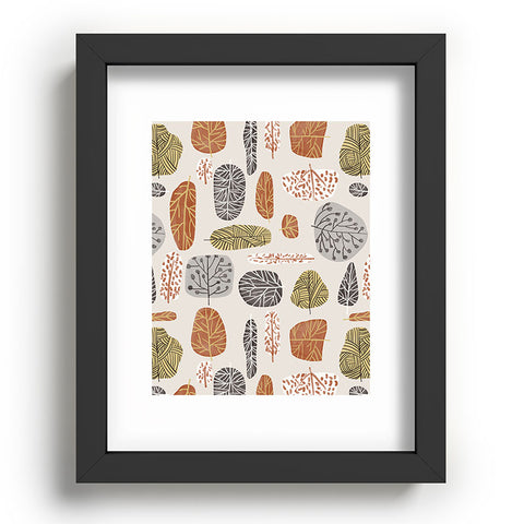 83 Oranges Tree Stamps Recessed Framing Rectangle