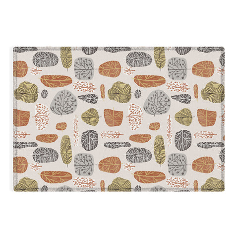 83 Oranges Tree Stamps Outdoor Rug