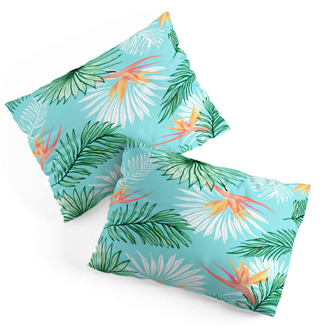 83 Oranges Tropic Palm Pillow Shams