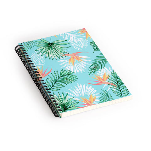 83 Oranges Tropic Palm Spiral Notebook