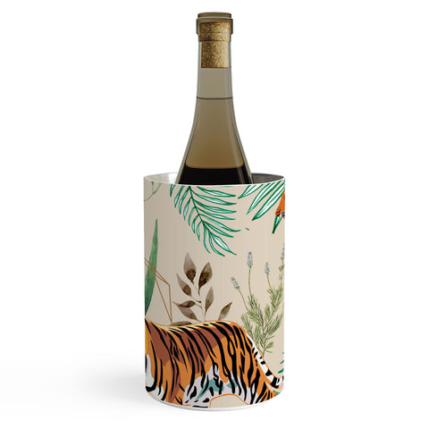 83 Oranges Tropical and Tigers Wine Chiller