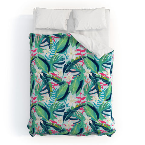 83 Oranges Tropical Eye Candy Duvet Cover