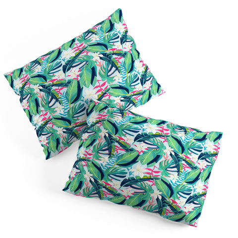 83 Oranges Tropical Eye Candy Pillow Shams