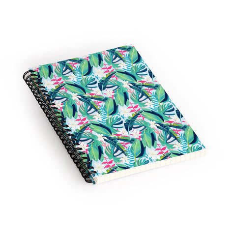 83 Oranges Tropical Eye Candy Spiral Notebook