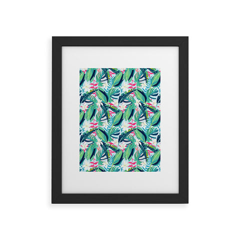 83 Oranges Tropical Eye Candy Framed Art Print