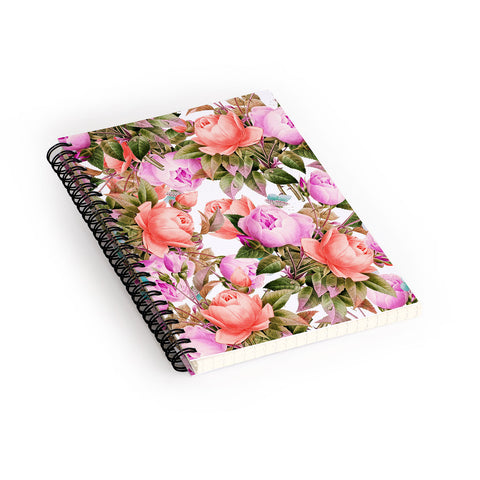83 Oranges Tropical Flora Spiral Notebook