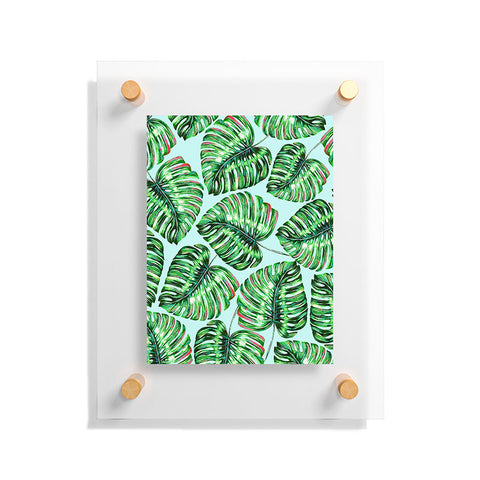 83 Oranges Tropical Greenery Floating Acrylic Print