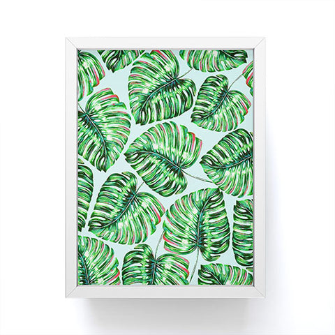 83 Oranges Tropical Greenery Framed Mini Art Print