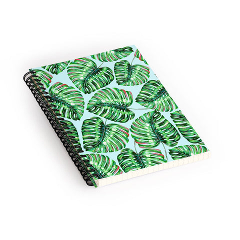 83 Oranges Tropical Greenery Spiral Notebook