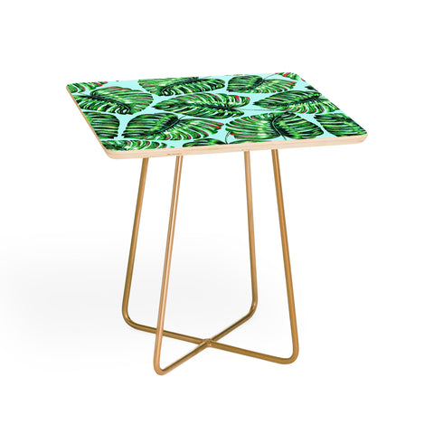 83 Oranges Tropical Greenery Side Table