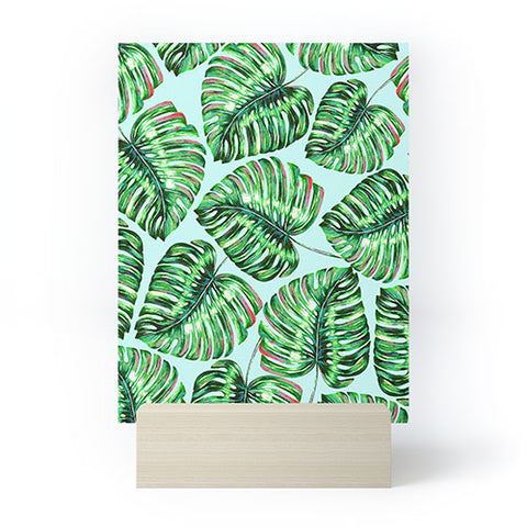 83 Oranges Tropical Greenery Mini Art Print