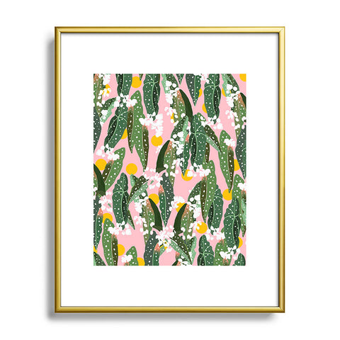 83 Oranges Turn Your Face To The Sun Metal Framed Art Print