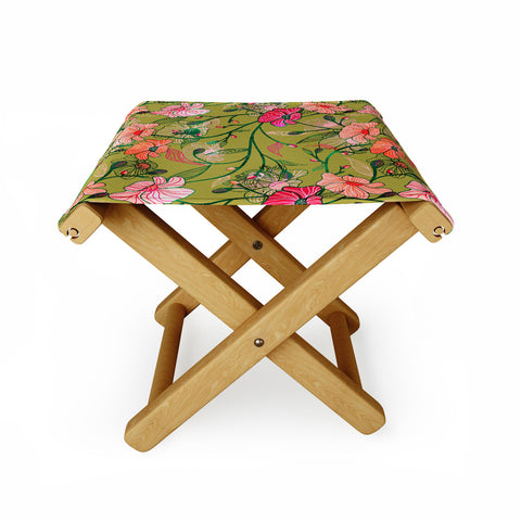 83 Oranges Twinning Folding Stool