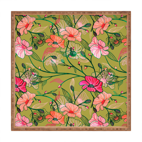 83 Oranges Twinning Square Tray