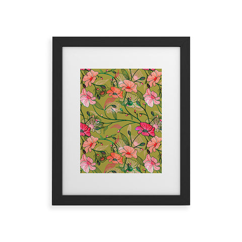 83 Oranges Twinning Framed Art Print