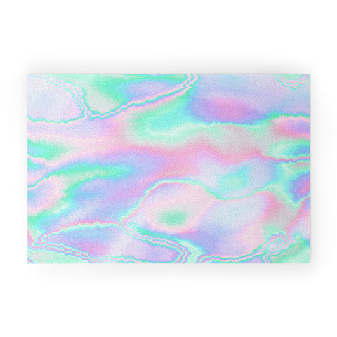 83 Oranges Unicorn Holograph Welcome Mat