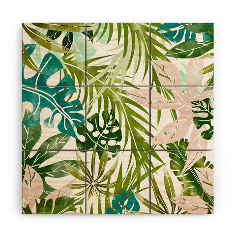 83 Oranges Veronica Summer Wood Wall Mural