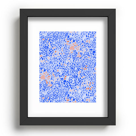 83 Oranges Violet Leopard Recessed Framing Rectangle