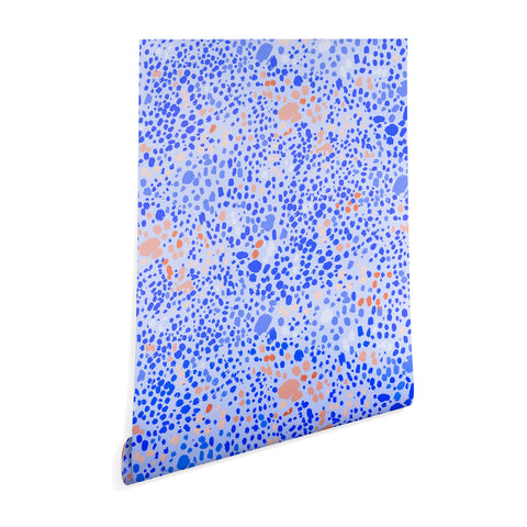 83 Oranges Violet Leopard Wallpaper