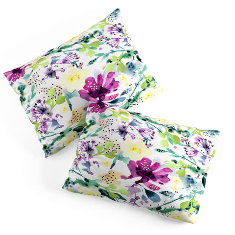 83 Oranges Violet Pillow Shams