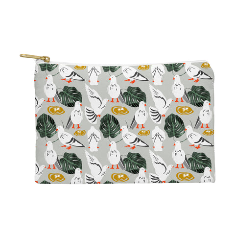 83 Oranges White Pigeons Pouch