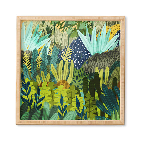 83 Oranges Wild Jungle Painting Forest Framed Wall Art