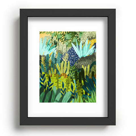 83 Oranges Wild Jungle Painting Forest Recessed Framing Rectangle