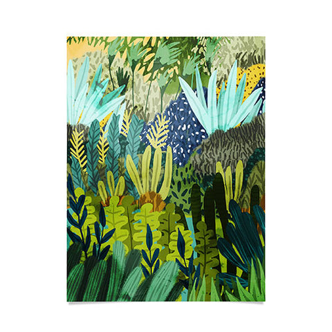 83 Oranges Wild Jungle Painting Forest Poster