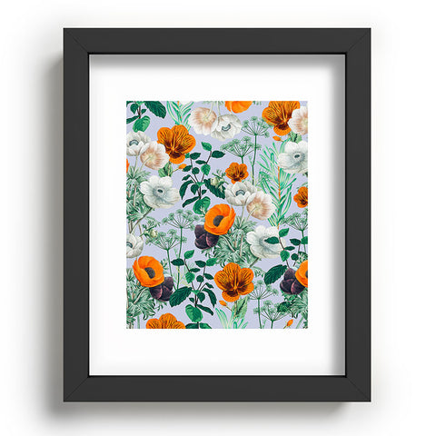 83 Oranges Wildflower Forest Recessed Framing Rectangle