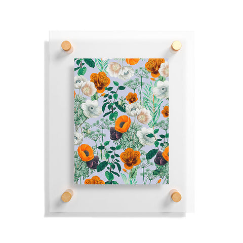 83 Oranges Wildflower Forest Floating Acrylic Print