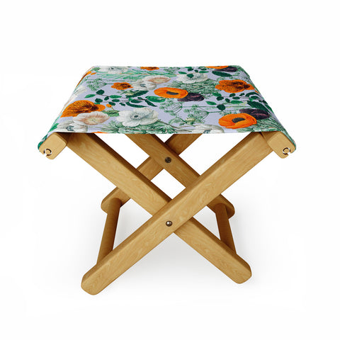 83 Oranges Wildflower Forest Folding Stool