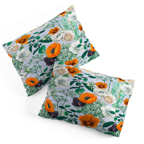 83 Oranges Wildflower Forest Pillow Shams