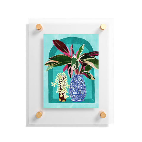 83 Oranges You Cant Buy Happiness Floating Acrylic Print