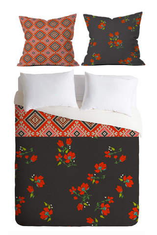 Bohemian Farmhouse Bed Set