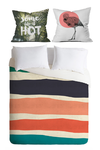 Paper Stripe Bed Set