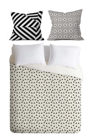 IN FLIGHT BLACK Bed Set