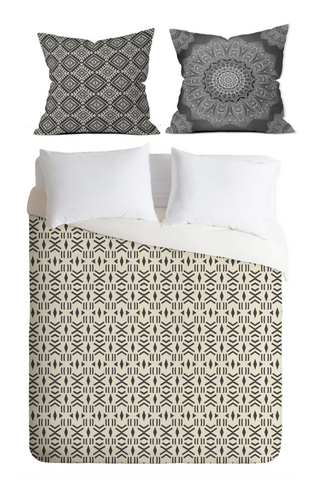 GEO MUDCLOTH Bed Set