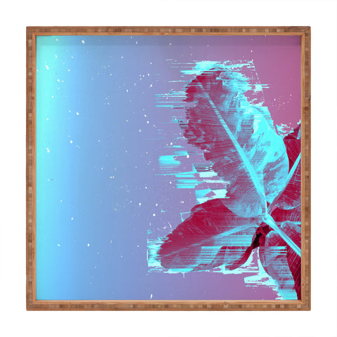 Adam Priester Banana Leaf Through The Code Square Tray