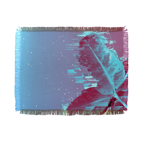 Adam Priester Banana Leaf Through The Code Throw Blanket