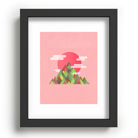 Adam Priester Cloudy Peaks Recessed Framing Rectangle