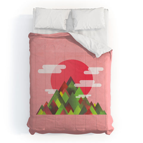 Adam Priester Cloudy Peaks Comforter