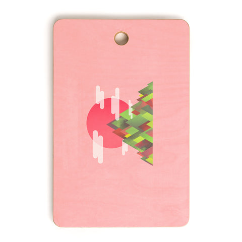 Adam Priester Cloudy Peaks Cutting Board Rectangle