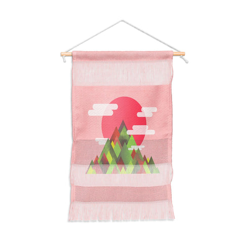 Adam Priester Cloudy Peaks Wall Hanging Portrait