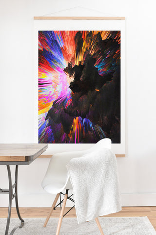 Adam Priester Color Explosion III Art Print And Hanger