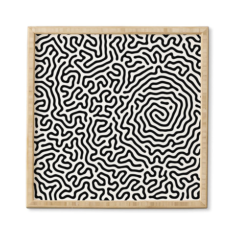 Adam Priester Coral Pattern I Framed Wall Art