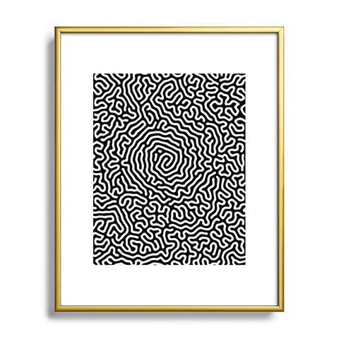 Adam Priester Coral Pattern I Metal Framed Art Print