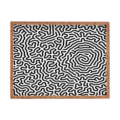 Adam Priester Coral Pattern I Rectangular Tray